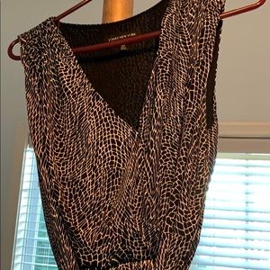 Black and white maxi dress— Jones New York